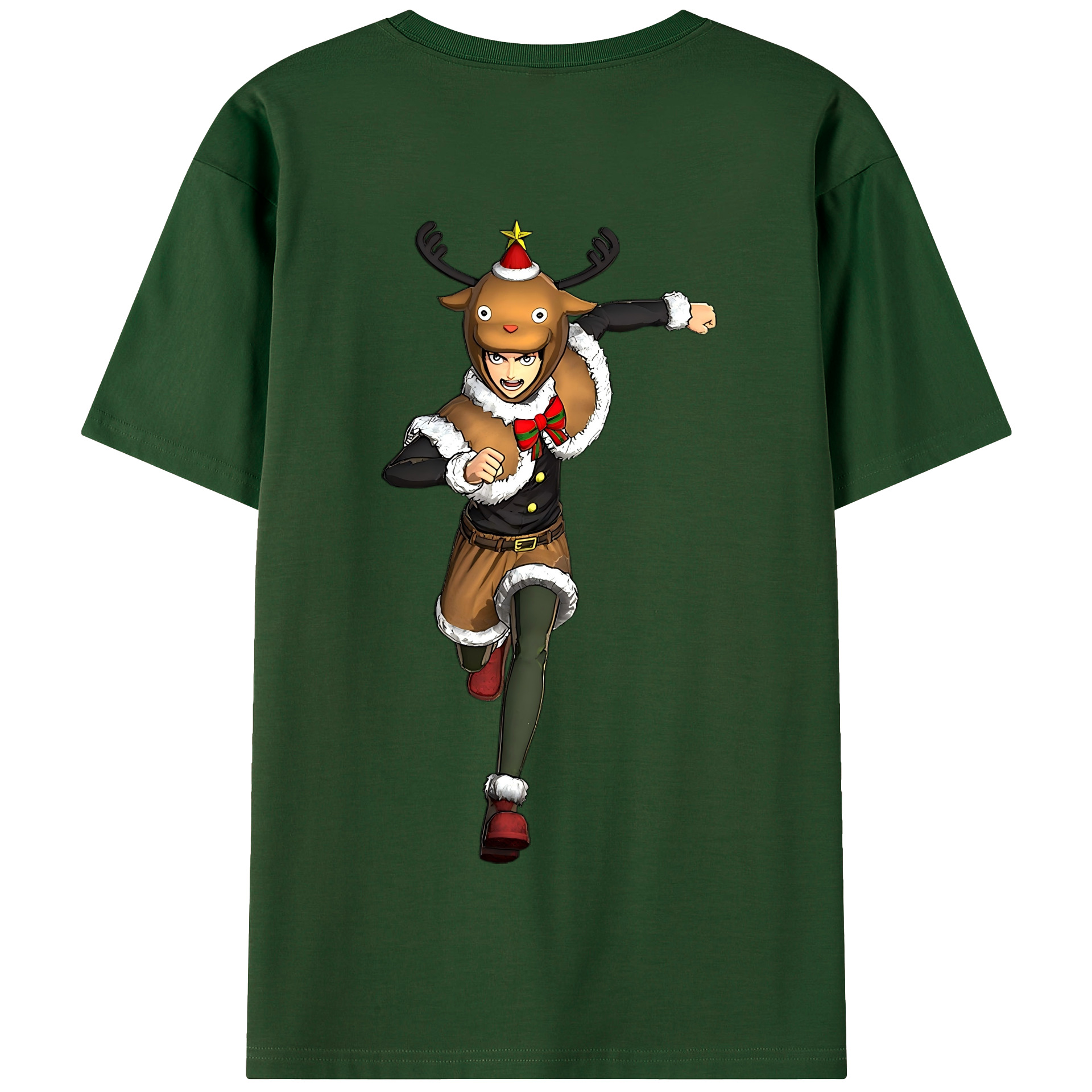 （画像用） 進撃の巨人 エレン･イェーガー Attack on Titan Eren Jäger 綿100％半袖Tシャツ（背面プリント）